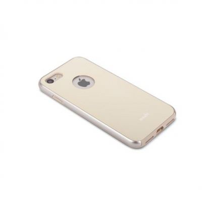 Moshi iGlaze Case - тънък удароустойчив хибриден кейс за iPhone SE 2020, iPhone 7, iPhone 8 (жълт) 2