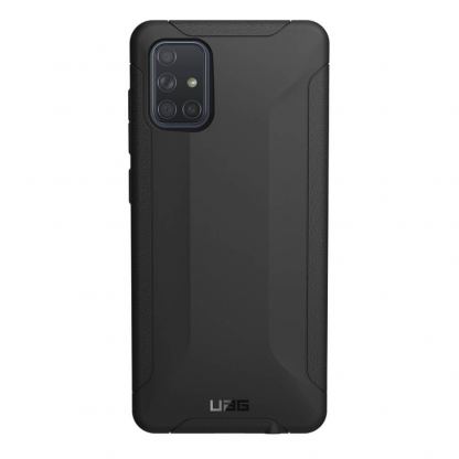 Urban Armor Gear Scout Case - удароустойчив хибриден кейс за Samsung Galaxy A71 (черен) 4