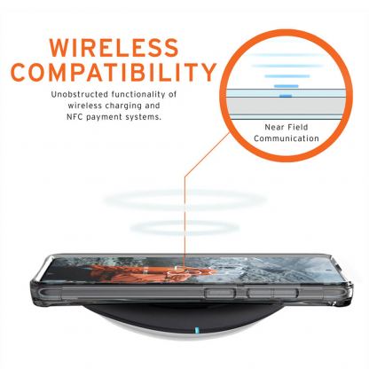 Urban Armor Gear Plyo Case - удароустойчив хибриден кейс за Samsung Galaxy A51 (прозрачен) 9