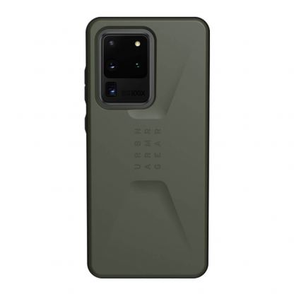 Urban Armor Gear Civilian - удароустойчив хибриден кейс за Samsung Galaxy S20 Ultra (зелен) 6