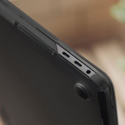 Moshi iGlaze Ultra-Slim Hardshell Case - матиран предпазен кейс за MacBook Pro 16 Touch Bar (2019) (черен-мат)  5