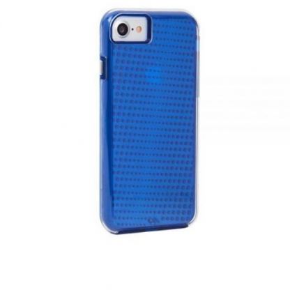 CaseMate Naked Tough Translucent Case - кейс с висока защита за iPhone SE 2020, iPhone 7, iPhone 8, iPhone 6S, iPhone 6 (син) 3