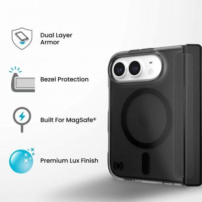 Удароустойчив хибриден кейс с Magsafe за iPhone Duo - Speck Presidio Lux Fold MagSafe Case 7