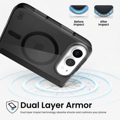 Удароустойчив хибриден кейс с Magsafe за iPhone Duo - Speck Presidio Lux Fold MagSafe Case 9