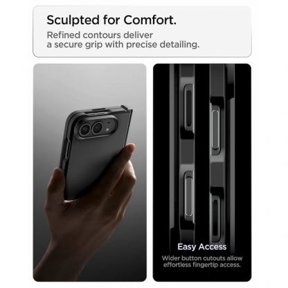 Хибриден кейс с най-висока степен на защита за iPhone Duo - Spigen Tough Armor Pro MagSafe Case (black) 16