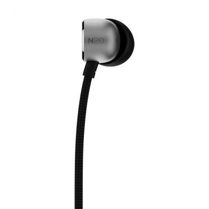 AKG N20U - слушалки с микрофон и управление на звука за iPhone, iPad и iPod и мобилни устройства (сребрист) 6