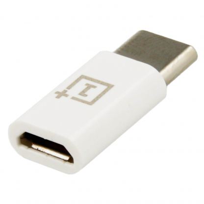 OnePlus Micro-USB to USB-C Adapter - microUSB адаптер за устройства с USB-C порт (bulk) 3