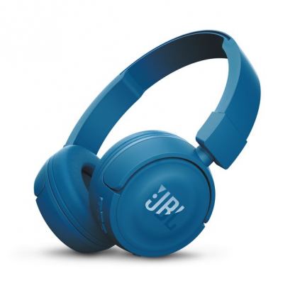 JBL T450 BT - безжични Bluetooth слушалки с микрофон за мобилни устройства (син) 2