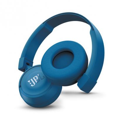 JBL T450 BT - безжични Bluetooth слушалки с микрофон за мобилни устройства (син) 3