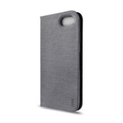 Artwizz SeeJacket® Folio - полиуретанов калъф и стойка за iPhone SE 2020, iPhone 7, iPhone 8 (титан) 5