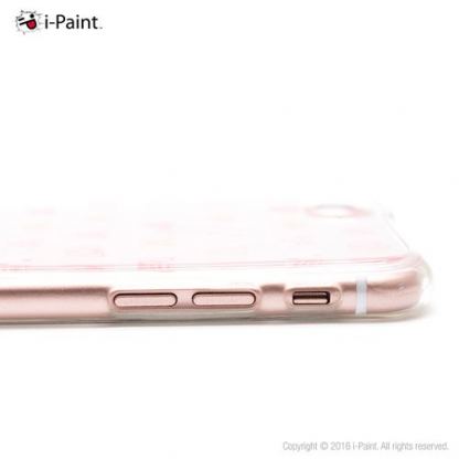 iPaint Glamour Hearts Case - дизайнерски TPU кейс за iPhone SE 2020, iPhone 7, iPhone 8 (прозрачен) 5