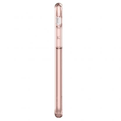 Spigen Ultra Hybrid Case - хибриден кейс с висока степен на защита за iPhone SE 2020, iPhone 7, iPhone 8 (роз.злато -прозрачен) 3