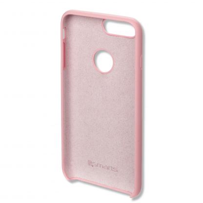 4smarts Cupertino Silicone Case - тънък силиконов (TPU) калъф за iPhone SE 2020, iPhone 7, iPhone 8 (розов) 2