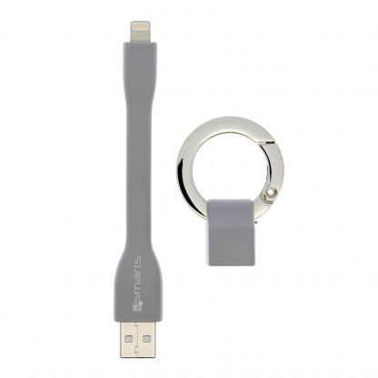 4smarts KeyRing Lightning Cable - кабел тип ключодържател за всички устройства с Lightning конектор (10 см) 3