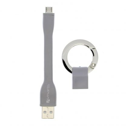 4smarts KeyRing MicroUSB Cable - кабел тип ключодържател за всички устройства с MicroUSB (10 см) 3
