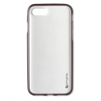 4smarts Stick-It Clip Case - иновативен залепващ се за гладки повърхности кейс за iPhone 7 Plus, iPhone 8 Plus (сив-прозрачен) 2