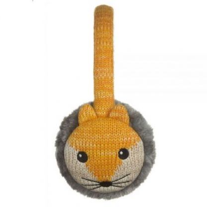 KitSound On-Ear Fox Audio Earmuffs - ушанки с вградени слушалки с 3.5 мм аудио жак и микрофон за мобилни устройства 2