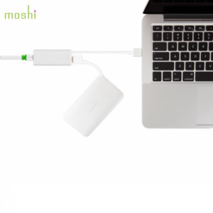 Moshi USB 3.0 to Gigabit Ethernet Adapter - адаптер USB 3.0 за компютри без Ethernet порт 4