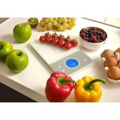 Terraillon Nutritab Connected nutricional kitchen scale - безжична везна за измерване на теглото и съдържанието на хранителни продукти (бял) 6