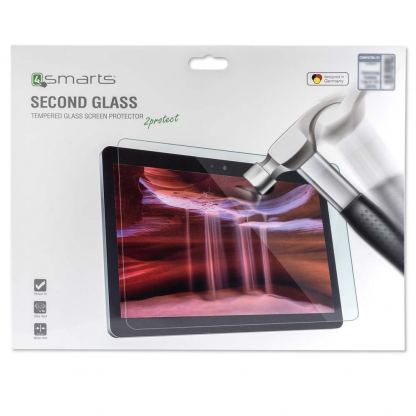 4smarts Second Glass 2.5D - калено стъклено защитно покритие за дисплея на Lenovo Tab M10 10.1 (прозрачен) 2