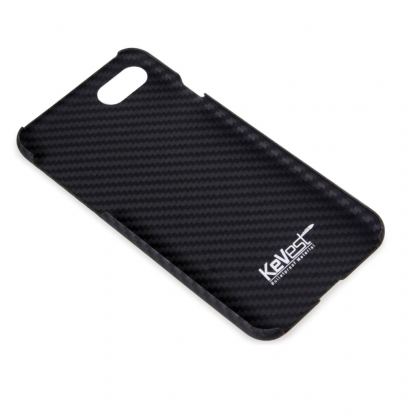 Torrii KeVest Kevlar Hard Case - дизайнерски кевларен кейс за iPhone SE 2020, iPhone 7, iPhone 8 (черен) 5