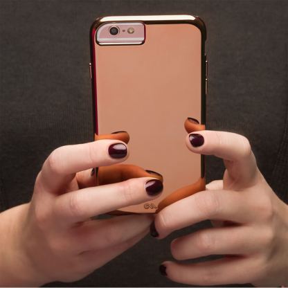 CaseMate Barely There - поликарбонатов кейс за iPhone 6, iPhone 6S, iPhone SE 2020, iPhone 7, iPhone 8 (розово злато) 3