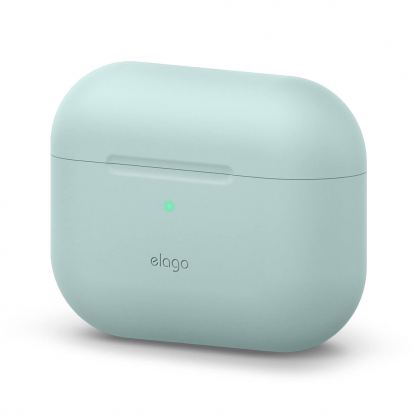Elago Airpods Original Basic Silicone Case - силиконов калъф за Apple Airpods Pro (светлосин)