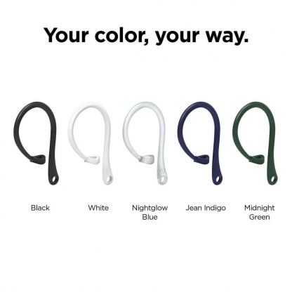 Elago AirPods Pro EarHooks - силиконови кукички за Apple AirPods Pro (фосфоресциращ) 4