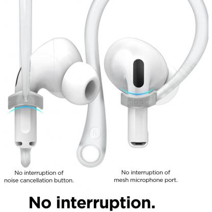 Elago AirPods Pro EarHooks - силиконови кукички за Apple AirPods Pro (фосфоресциращ) 7