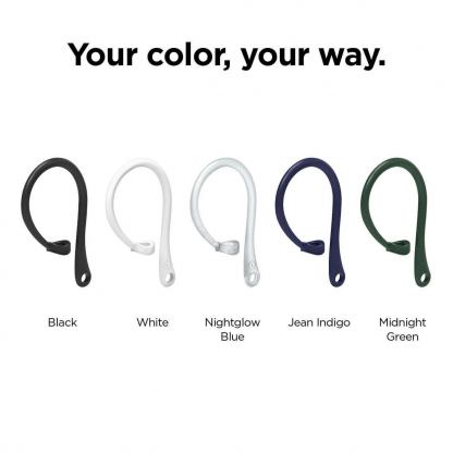 Elago AirPods Pro EarHooks - силиконови кукички за Apple AirPods Pro (зелен) 4