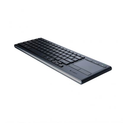 Logitech Illuminated Living-room Keyboard K830 - безжична клавиатура за компютри с подсветка (черен) 3