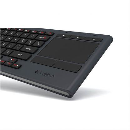 Logitech Illuminated Living-room Keyboard K830 - безжична клавиатура за компютри с подсветка (черен) 6