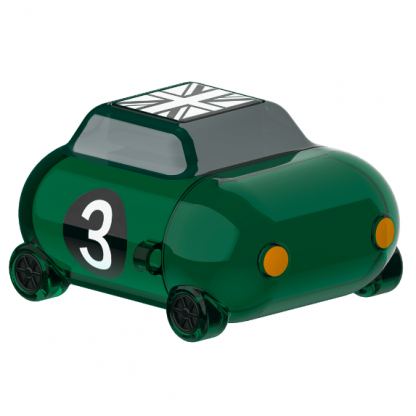 SwitchEasy MoveBuddy AirPods Case - силиконов калъф за Apple Airpods и Apple Airpods 2 with Wireless Charging Case (зелен-прозрачен)  4