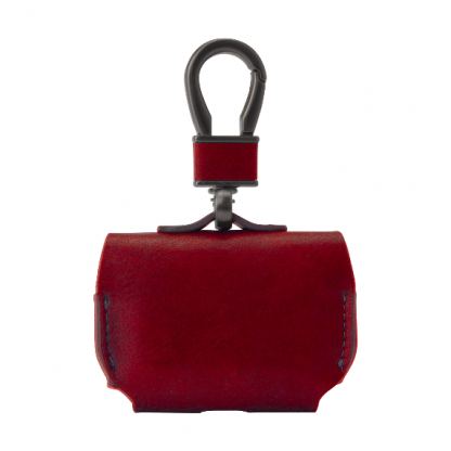 SwitchEasy Wrap AirPods Pro leather Case - кожен калъф за Apple Airpods Pro (червен)  3