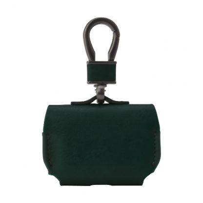 SwitchEasy Wrap AirPods Pro leather Case - кожен калъф за Apple Airpods Pro (тъмнозелен)  4