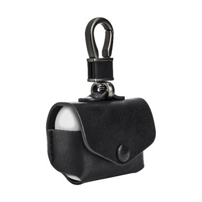 SwitchEasy Wrap AirPods Pro leather Case - кожен калъф за Apple Airpods Pro (черен)  2