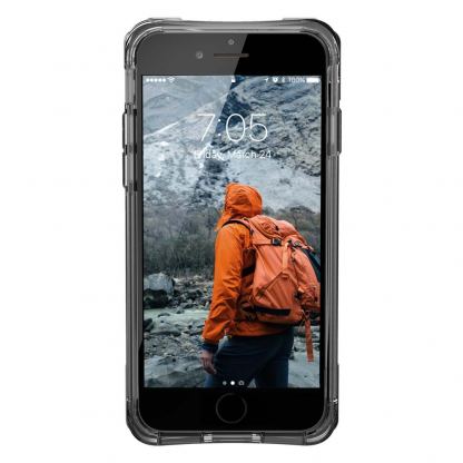 Urban Armor Gear Plyo Case - удароустойчив хибриден кейс за iPhone SE (2020), iPhone 8, iPhone 7 (прозрачен) 4