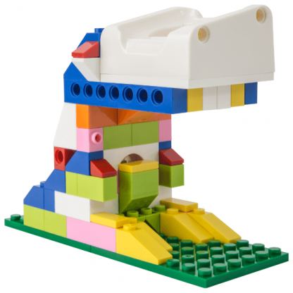 SwitchEasy Blocks Charging Stand - поставка (докинг станция) тип лего за iPhone и Apple Watch (бял) 3