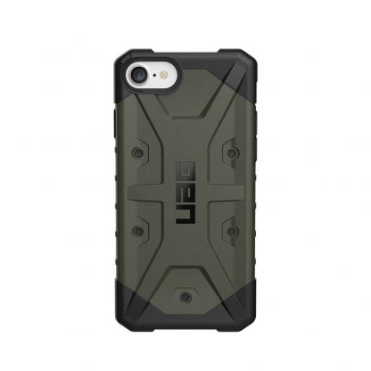 Urban Armor Gear Pathfinder - удароустойчив хибриден кейс за iPhone SE (2020) (зелен) 2