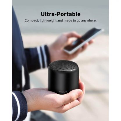 Anker SoundCore Mini 2 6W Bluetooth 4.2 Speaker - безжичен блутут спийкър за мобилни устройства (черен) 6