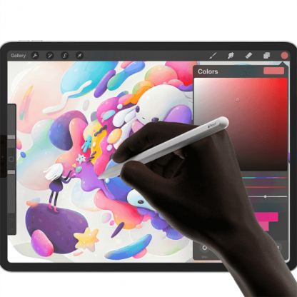 SwitchEasy PaperLike Screen Protector - качествено защитно покритие (подходящо за рисуване) за дисплея на iPad Pro 12.9 (2020), iPad Pro 12.9 (2018) (прозрачен)  3