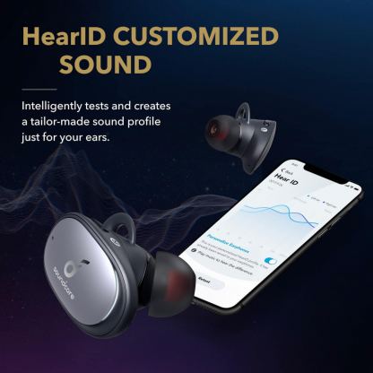 Anker Soundcore Liberty 2 Pro TWS Earphones - безжични блутут слушалки с кейс за мобилни устройства (черен) 6