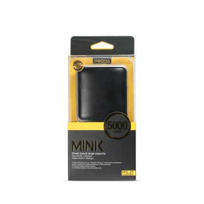Преносима батерия, Remax Proda, 10000mAh, Mink PPL-22, Черен - 87021 2