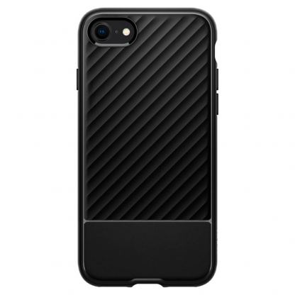 Spigen Core Armor - силиконов (TPU) калъф с висока степен на защита за iPhone SE (2020), iPhone 8, iPhone 7 (черен) 2