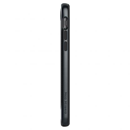 Spigen Neo Hybrid Case - хибриден кейс с висока степен на защита за iPhone SE (2020), iPhone 8, iPhone 7 (тъмносив) 9