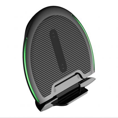 Baseus Foldable Multifunction Wireless Charger (WXZD-01) - поставка (пад) за безжично зареждане с технология за бързо зареждане за Qi съвместими устройства (черен)