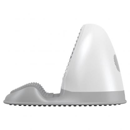 Baseus Horizontal Desktop Wireless Charger (WXHSG-02) - поставка (пад) за безжично зареждане с технология за бързо зареждане за Qi съвместими устройства (бял) 2