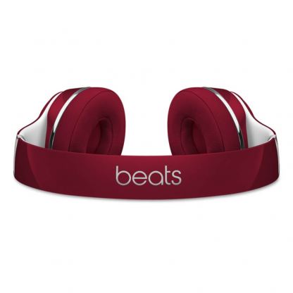 Beats Solo 2 On-Ear Headphones (Luxe Edition) - слушалки с микрофон и управление на звука за iPhone, iPod и iPad (червен) 5