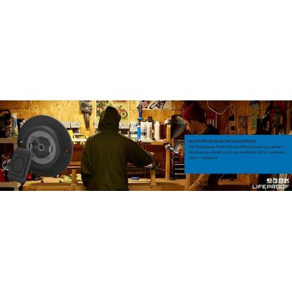 Lifeproof LifeActiv Multi Purpose Mount - поставка за гладки повърхности със специален механизъм за закрепване за мобилни телефони 6