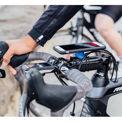 Quad Lock Bike Kit - уникална поставка с кейс и водоустойчив кейс за велосипед за iPhone SE 2020, iPhone 7, iPhone 8 19